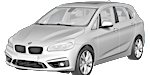 BMW F45 B0496 Fault Code